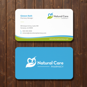 Natural Care Pharmacy Business Cards | Visitenkarten-Design von Tilt