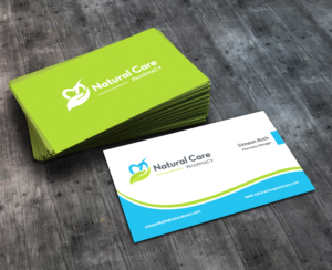 Natural Care Pharmacy Business Cards | Visitenkarten-Design von AbyJohns