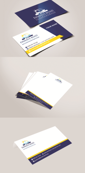 Stationery Design by highmaxlogodesigns for Emmaus Road Partners | Design #18539236