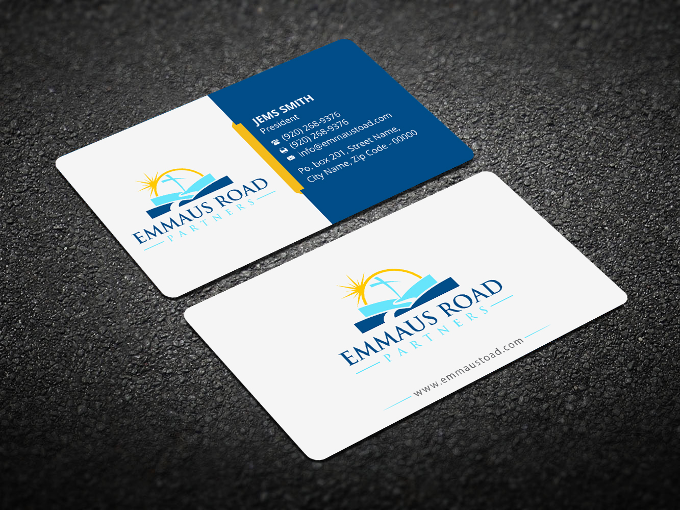 Stationery Design by Infinitive Technology for Emmaus Road Partners | Design #18546107