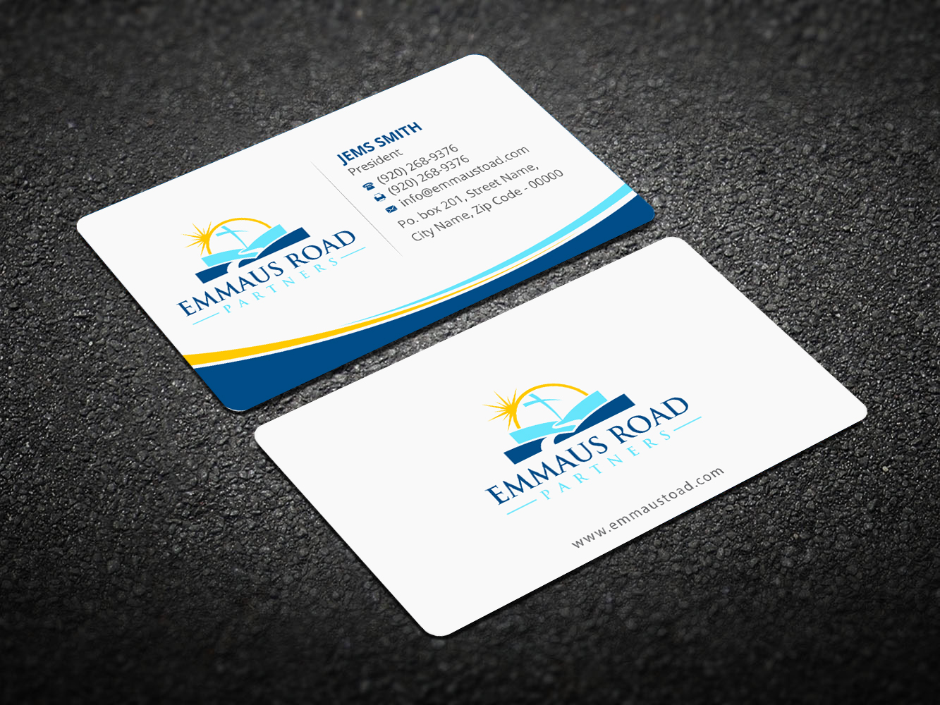 Stationery Design by Infinitive Technology for Emmaus Road Partners | Design #18546109