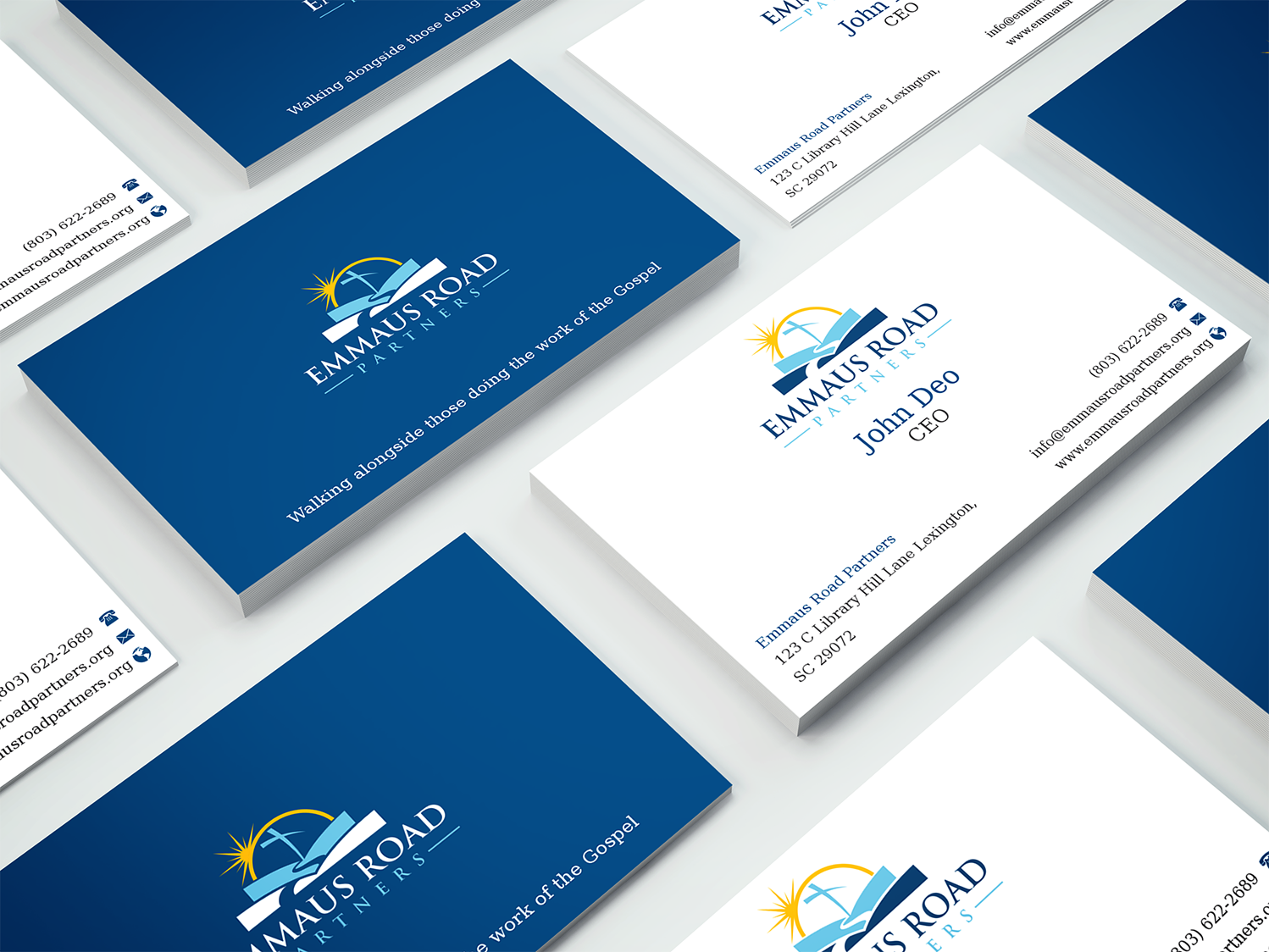Stationery Design by Shabnum Khan for Emmaus Road Partners | Design #18550927