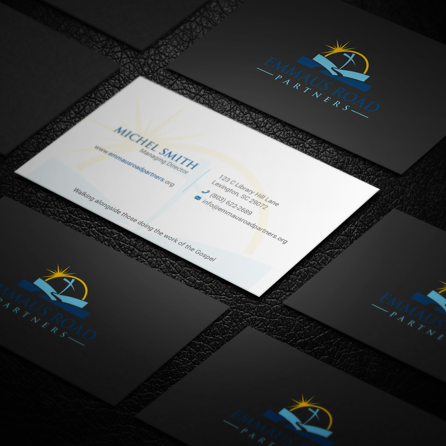 Stationery Design by Right_D for Emmaus Road Partners | Design #18539148