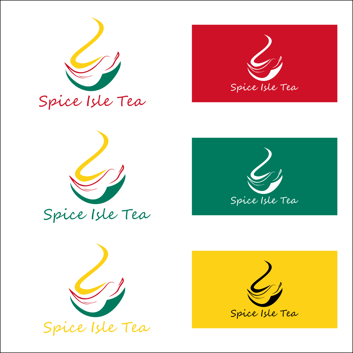 Logo Design by damian for Spice Isle Tea | Design: #18738964
