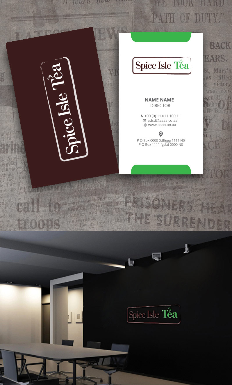 Logo-Design von zebronicgraphic für Spice Isle Tea | Design #18549096