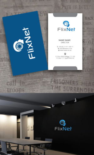 FlixNet | Logo Design by zebronicgraphic