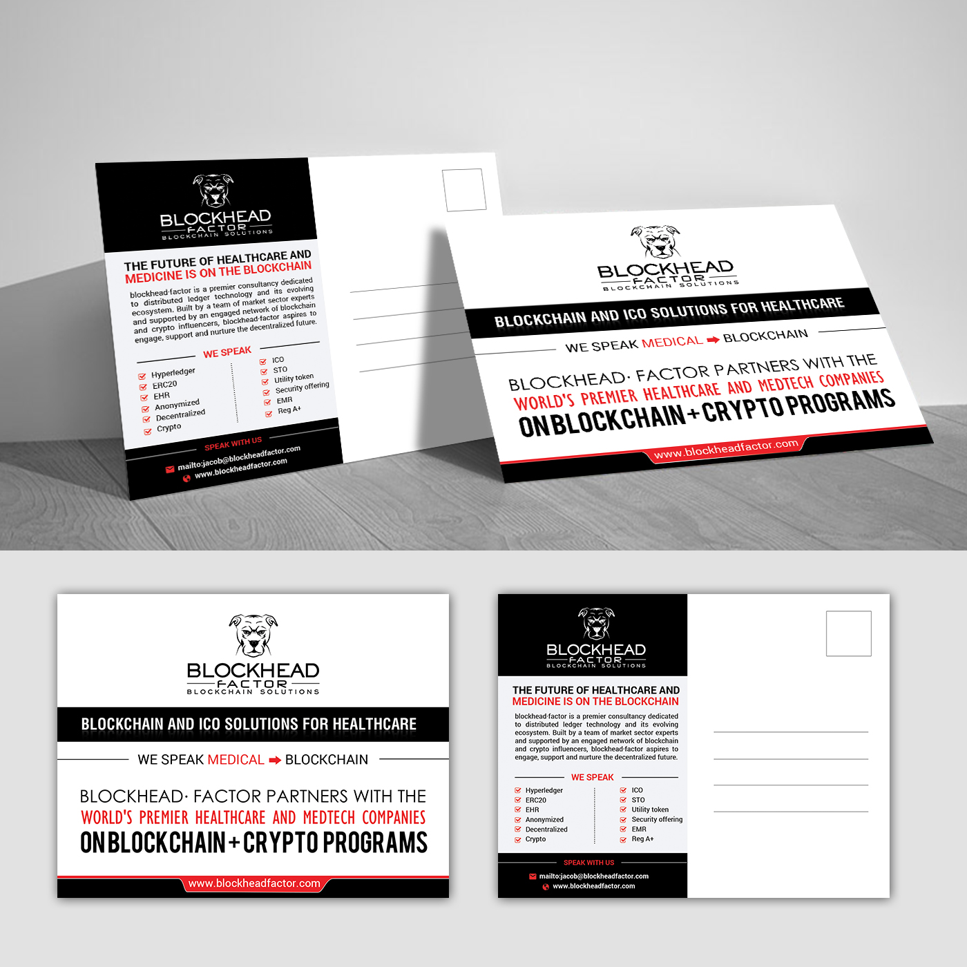 Postcard Design by hih7 for Integrity Front LLC | Design: #18557432