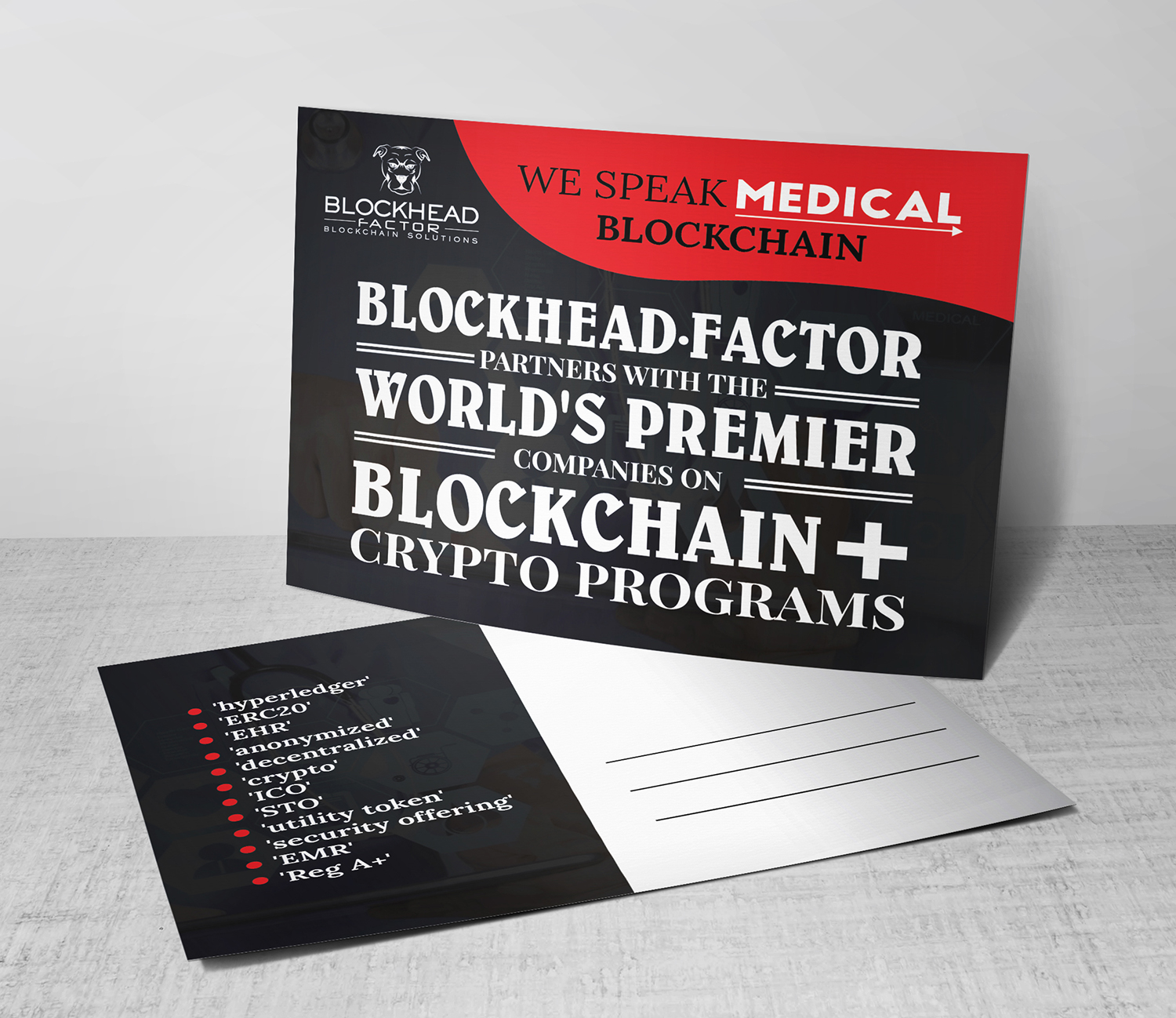 Design de Carte Postale par Deziners Zone pour Integrity Front LLC | Design #18545430
