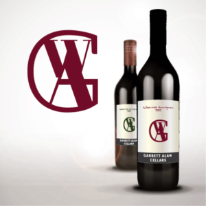 Garrett Alan Cellars | Logo Design by RalucaV