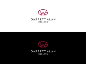 Garrett Alan Cellars | Logo Design by Atvento Graphics