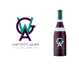 Garrett Alan Cellars | Logo Design by ACK Design