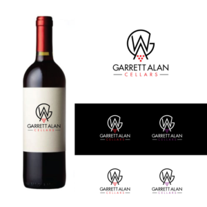 Garrett Alan Cellars | Logo-Design von ecorokerz