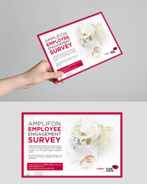Employee engagement survey desk drop  | Diseño de Flyer por Deepak_9_Malhotra