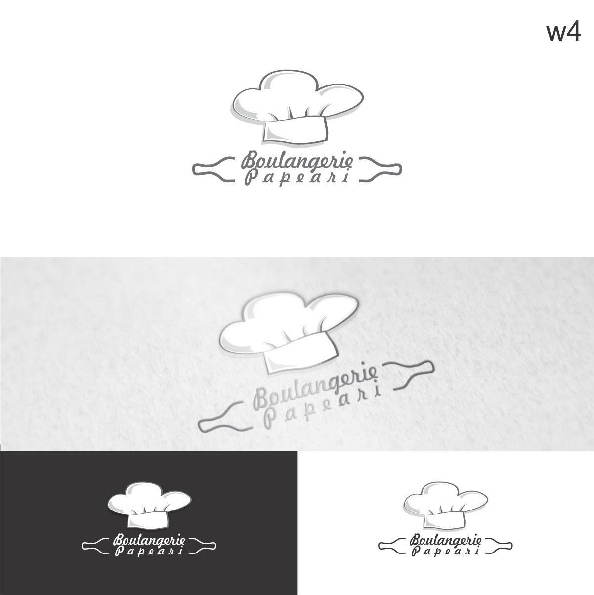 Logo Design by 3Guys for BOULANGERE PAPEARI | Design #18557483