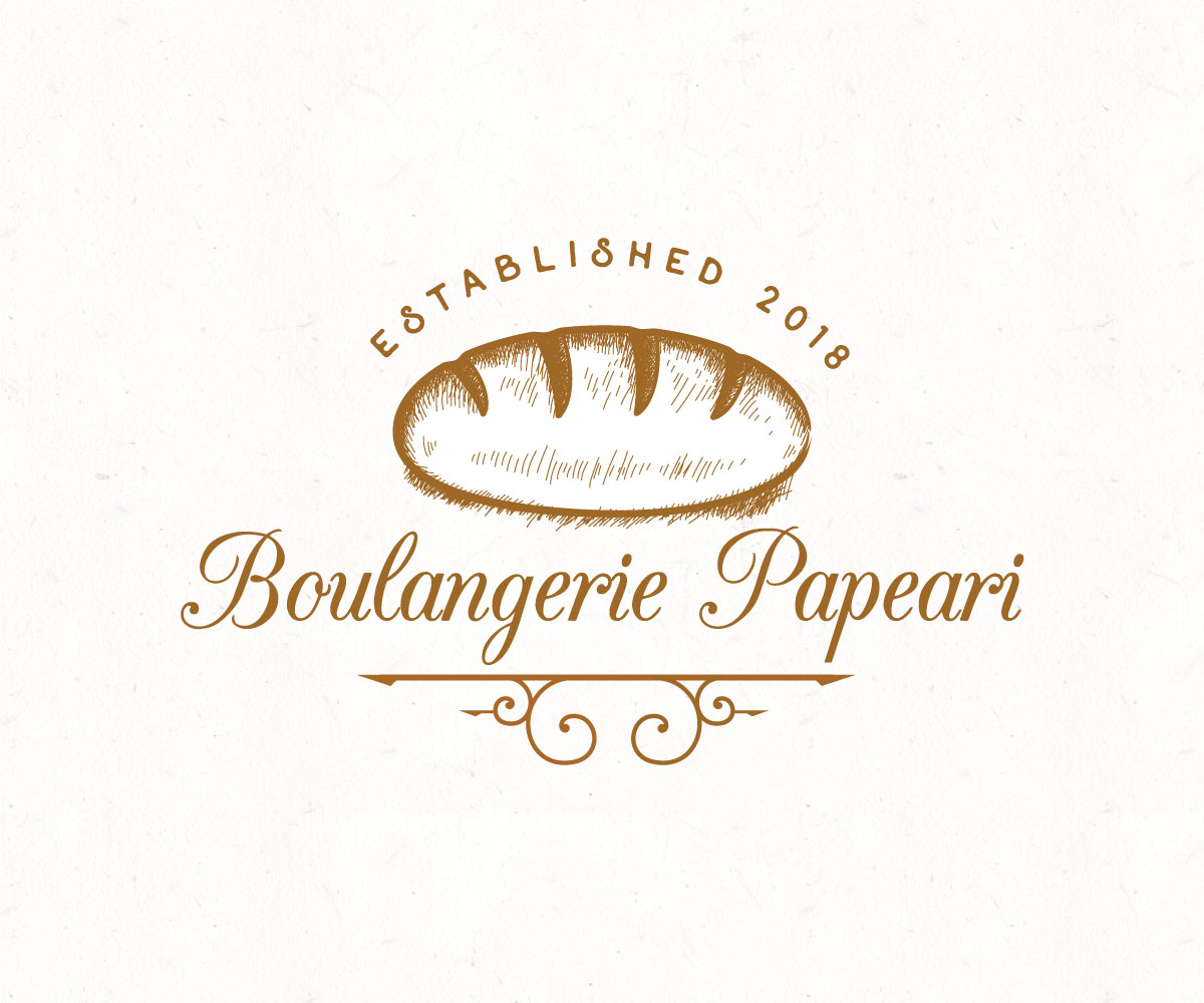Logo Design by 91.kremena.petrova for BOULANGERE PAPEARI | Design #18558728