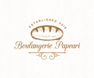Boulangerie Papeari | Logo Design by 91.kremena.petrova