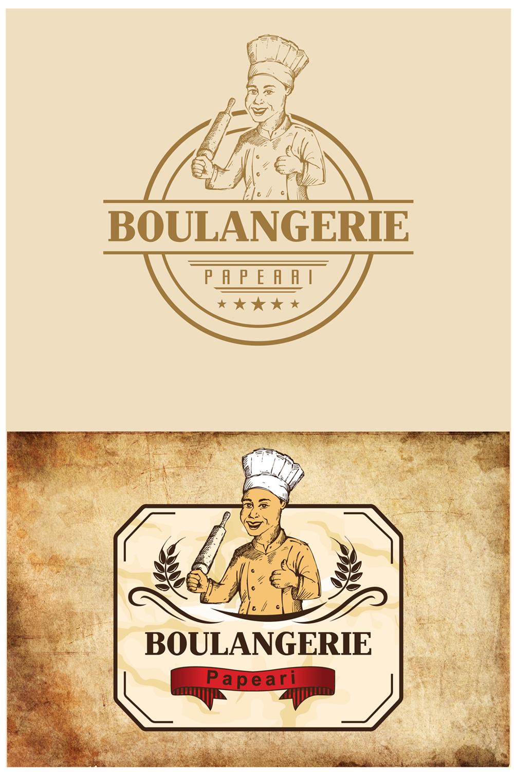 Logo Design by quantumwebtech for BOULANGERE PAPEARI | Design #18660015