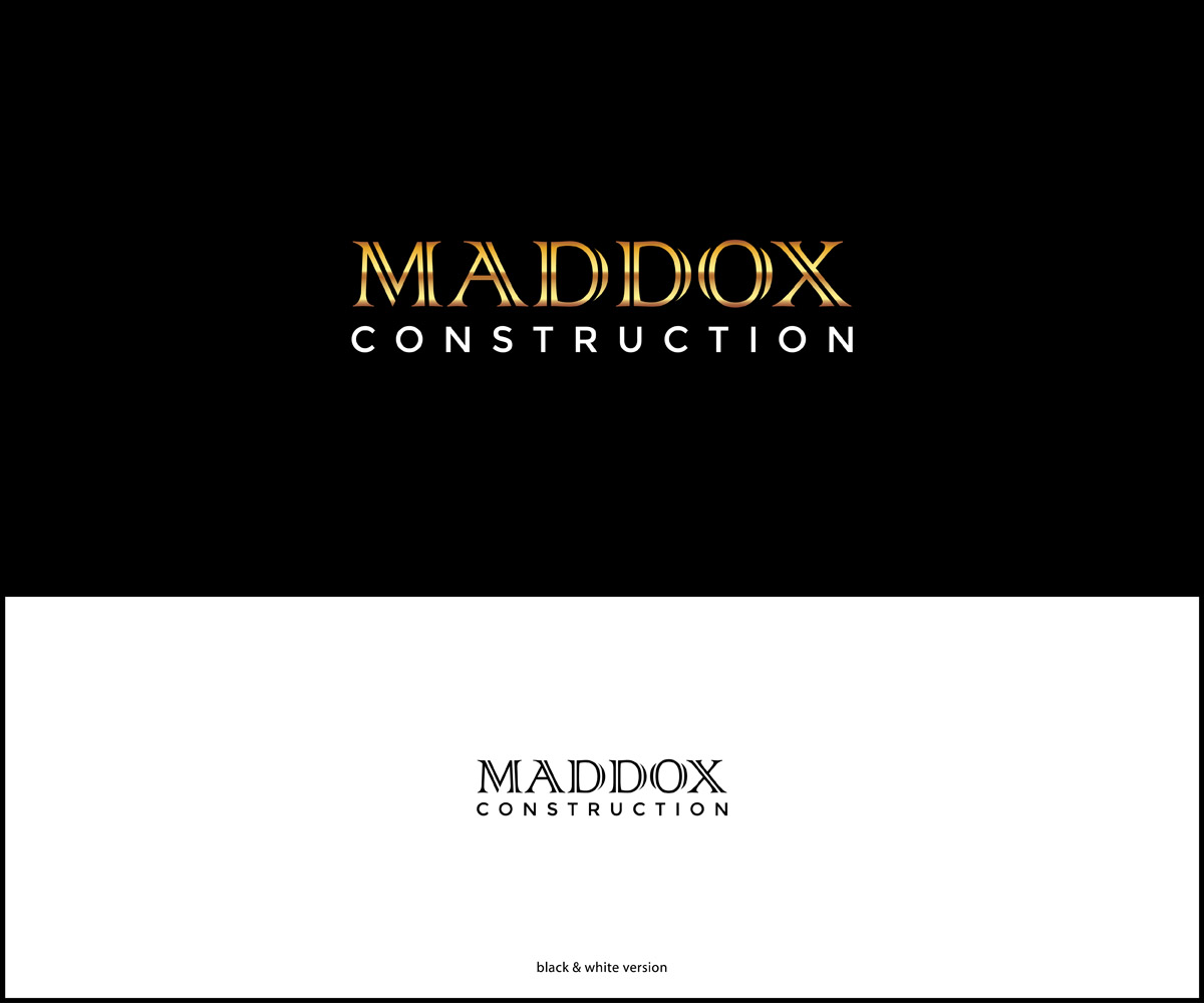 Diseño de Logo por MoonFeather para Maddox Construction | Diseño #18542365