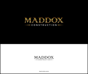 Logo Design by MoonFeather for Maddox Construction | Design: #18543012