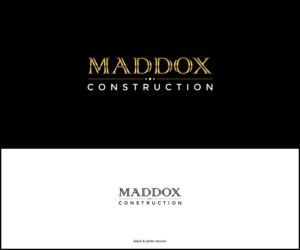 Logo Design by MoonFeather for Maddox Construction | Design: #18543013