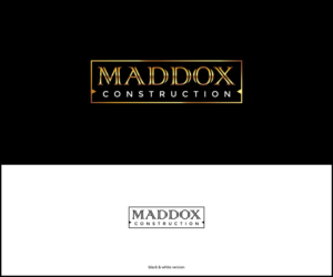 Logo Design by MoonFeather for Maddox Construction | Design: #18545784