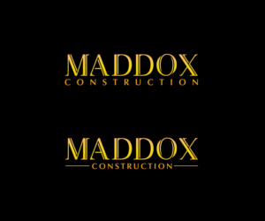 Logo Design by Alien Cookie for Maddox Construction | Design: #18542175