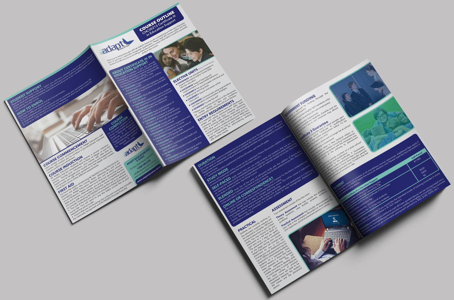 Design de Flyer par Dexter Solutions pour Adapt Education | Design #18546416