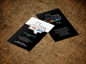 Design de Carte de Visite par chandrayaan.creative pour Texas Color Painting  | Design : #18571585