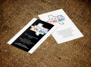Design de Carte de Visite par chandrayaan.creative pour Texas Color Painting  | Design : #18571586
