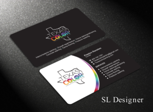 Diseño de Tarjeta de Presentación por SL Designer para Texas Color Painting  | Diseño: #18562454