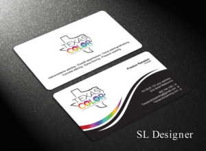 Business Card Design by SL Designer for Texas Color Painting  | Design: #18562456