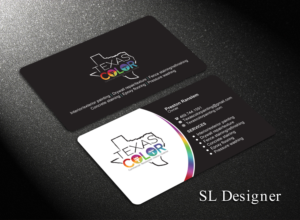 Business Card Design by SL Designer for Texas Color Painting  | Design: #18565108