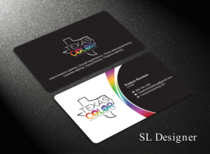 Business Card Design by SL Designer for Texas Color Painting  | Design: #18565293