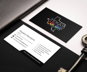 Business Card Design by M6G for Texas Color Painting  | Design: #18565061