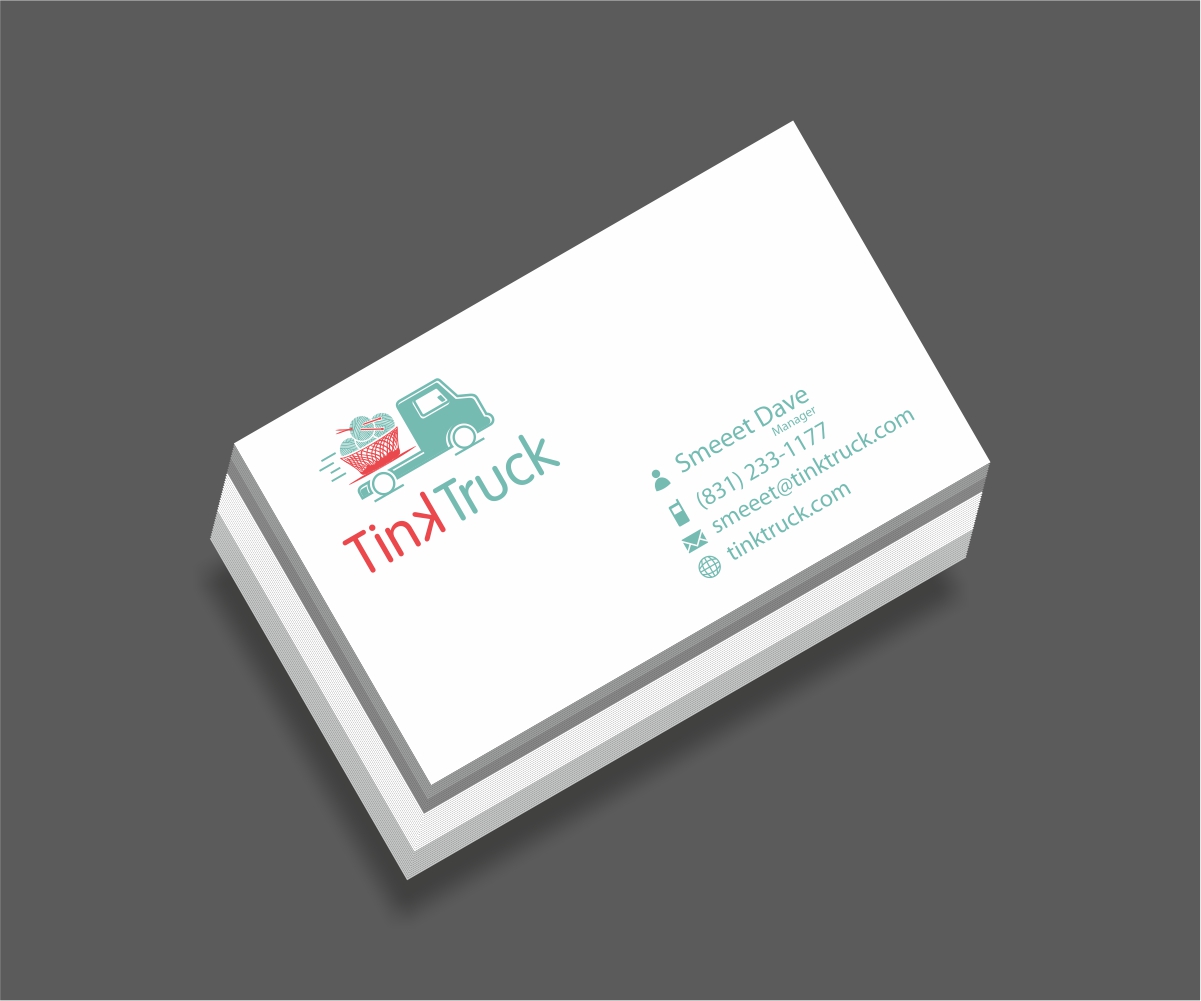Logo and Business Card Design by Logocraft for TinkTruck, LLC | Design #18570169