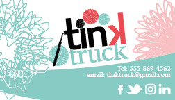 Logo and Business Card Design by heavenlyblade720 for TinkTruck, LLC | Design: #18577527