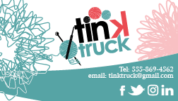 Logo and Business Card Design by heavenlyblade720 for TinkTruck, LLC | Design: #18589202