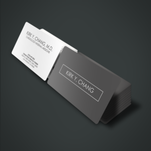 Physician business card | Business Card Design by Sajin