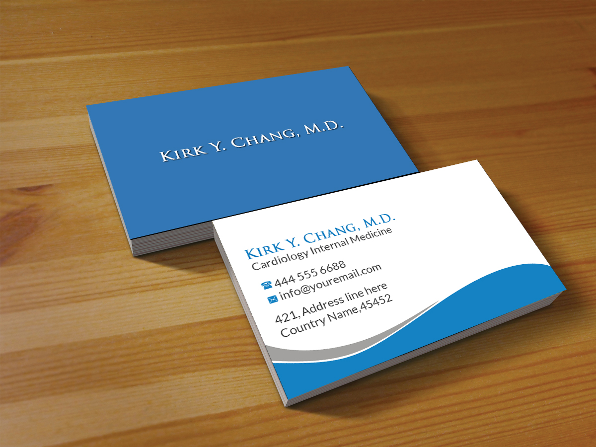 Business Card Design by Creations Box 2015 for this project | Design #18558204