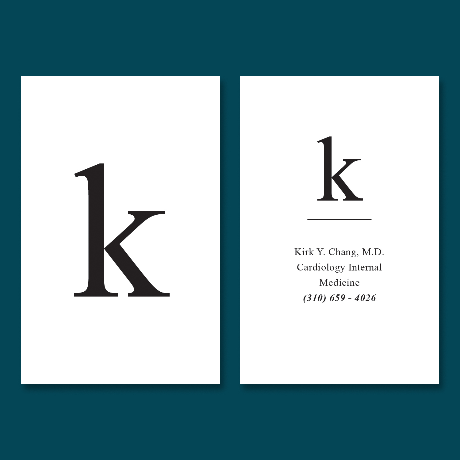 Visitenkarten-Design von K A J A  H Ø G L U N D für dieses Projekt | Design #18560073