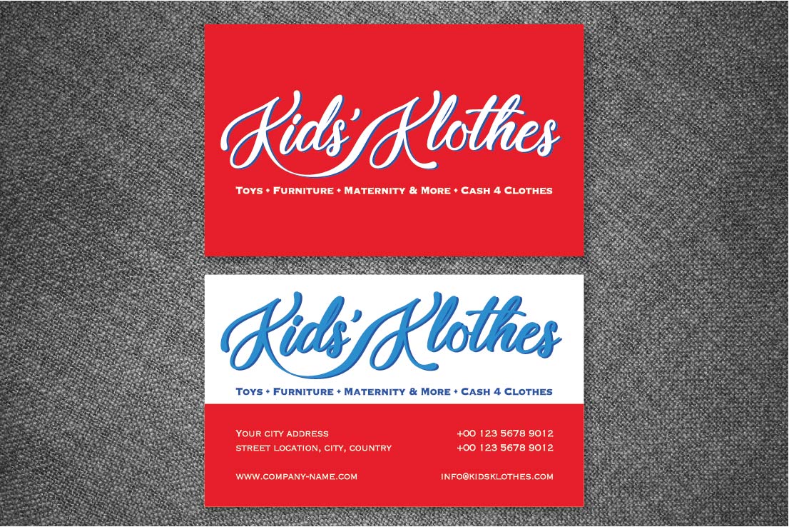 Logo-Design von n.bisseling für Kids' Klothes | Design #18589559