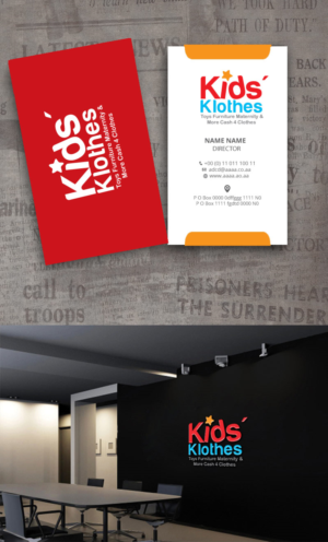 Logo Design by zebronicgraphic for Kids' Klothes | Design: #18549231