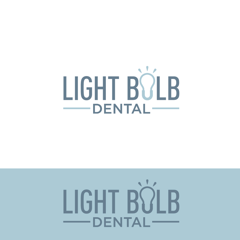 Logo Design by Sujit Banerjee for Light Bulb Dental | Design #18545769