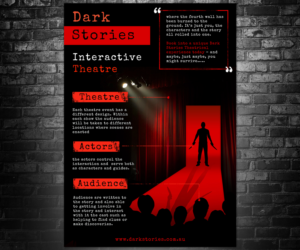 Design Infographie par visidikara pour Dark Stories Pty Ltd | Design #18574586