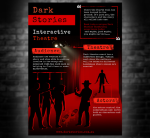Infographic Design by visidikara for Dark Stories Pty Ltd | Design: #18601120
