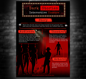 Infographic Design by visidikara for Dark Stories Pty Ltd | Design: #18605014