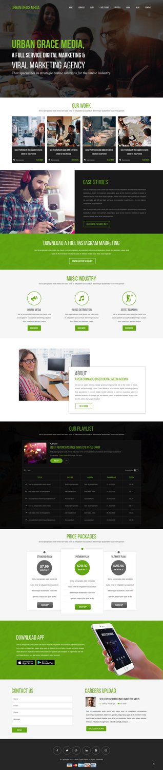 Wordpress Design by pb for this project | Design #18557697