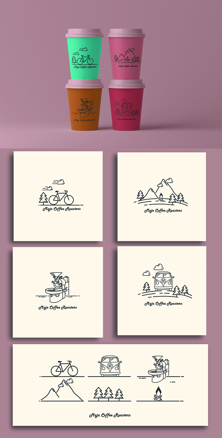 Graphic Design by Minh Tien for Moja Coffee | Design #18620748