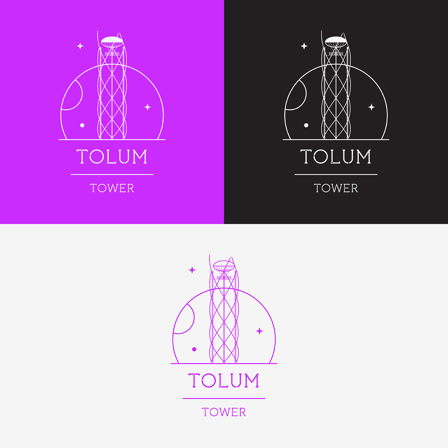Logo Design by Marc Ray for TULUM TOWER | Design #18602236