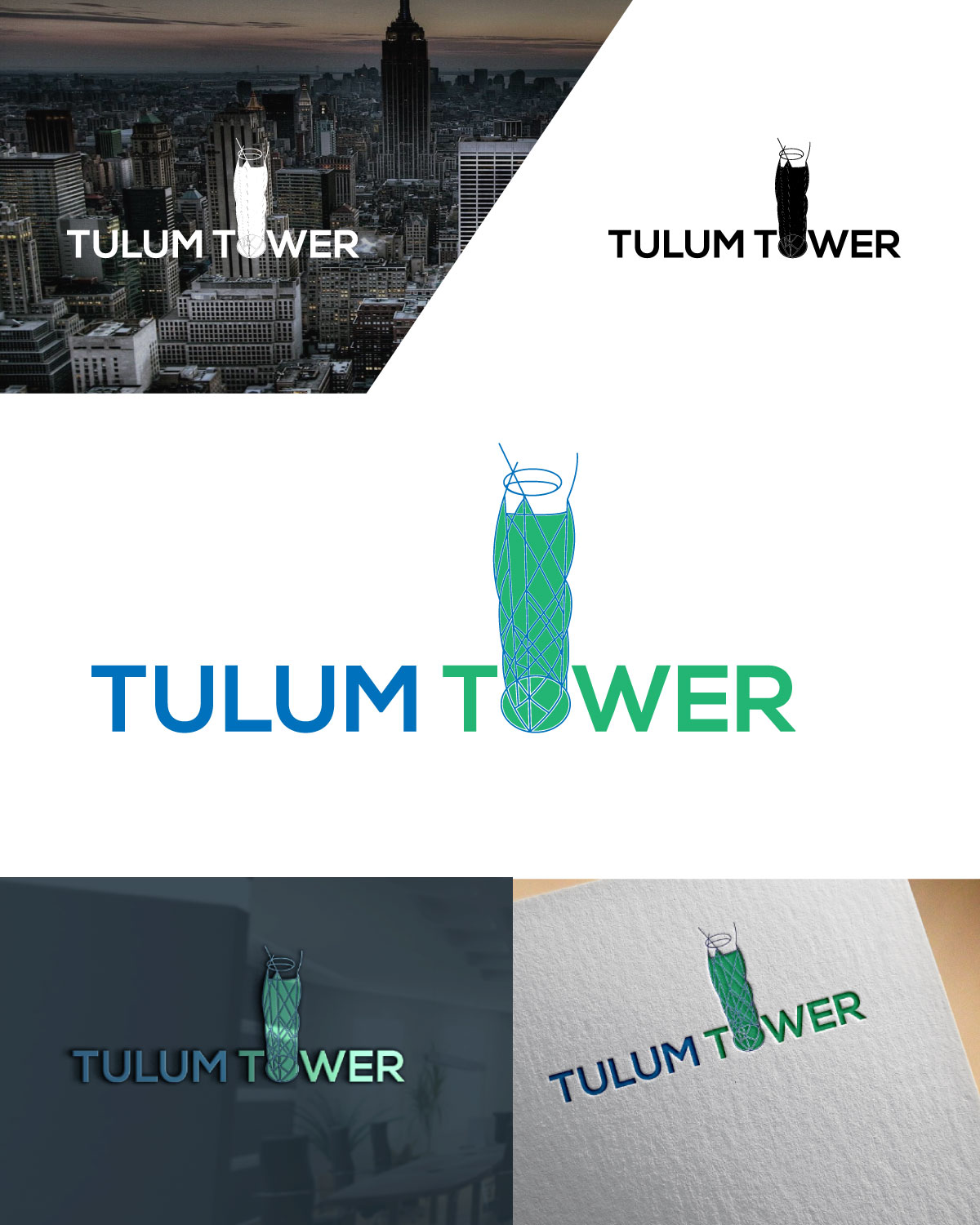 Logo Design by Onetouch110 for TULUM TOWER | Design #18587060